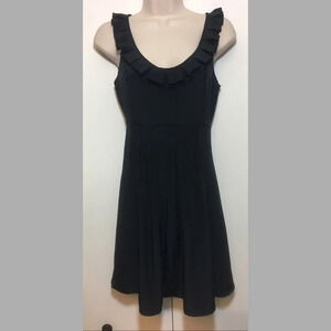 Tibi Black Silk Dress Sundress 0